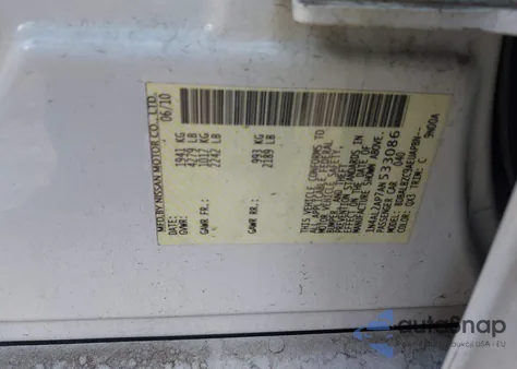 2010 Nissan Altima 2.5 S from USA, damaged, VIN 1N4AL2AP7AN533086